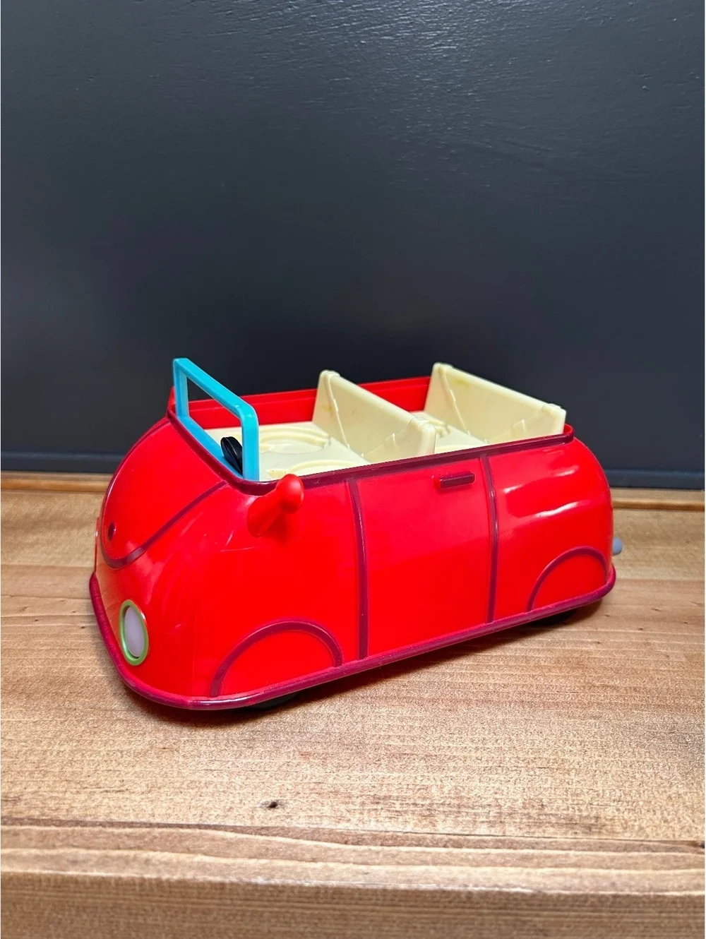 Peppa Pig Family Toy Set with Talking Moving Red Convertible Car and Accessories